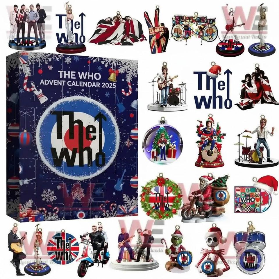 The Who Advent Calendar 2025, Christmas Countdown Advent Calendar Gift Box