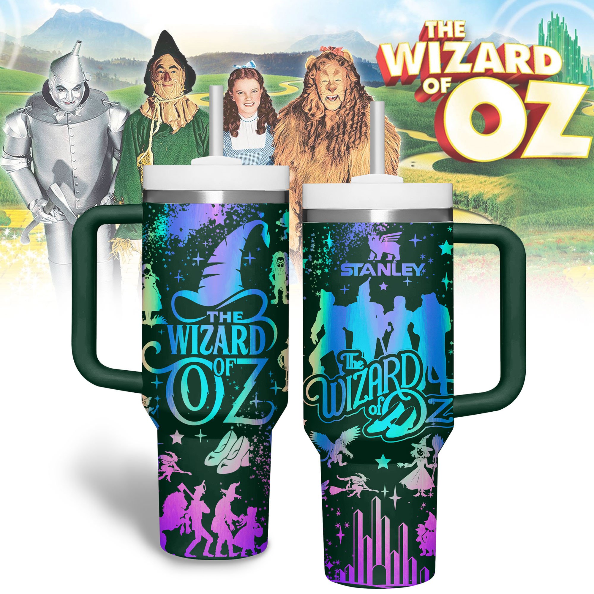 The Wizard of Oz Movies Custom Stanley Cup 40 oz 30 oz Tumbler With HandleTVC2301181