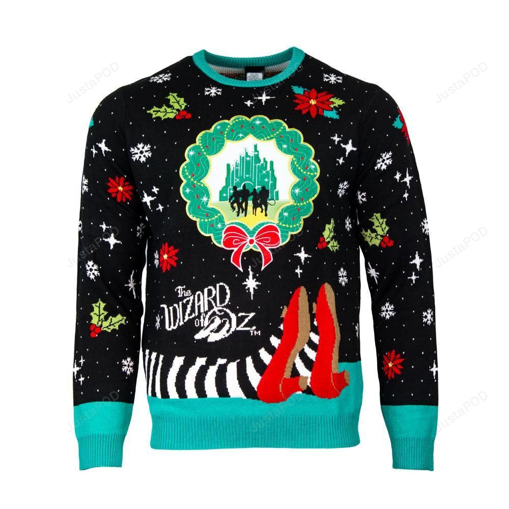 The Wizard Of Oz Ugly Christmas Sweater Adult 3D Funny Matching for family