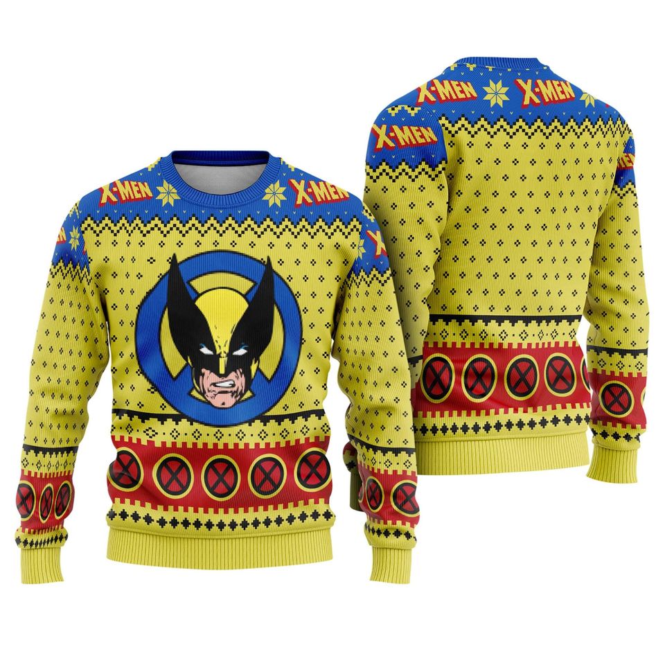 The Wolverine Ugly Christmas Sweatshirt,Santa Claws Wolverine Ugly Sweater