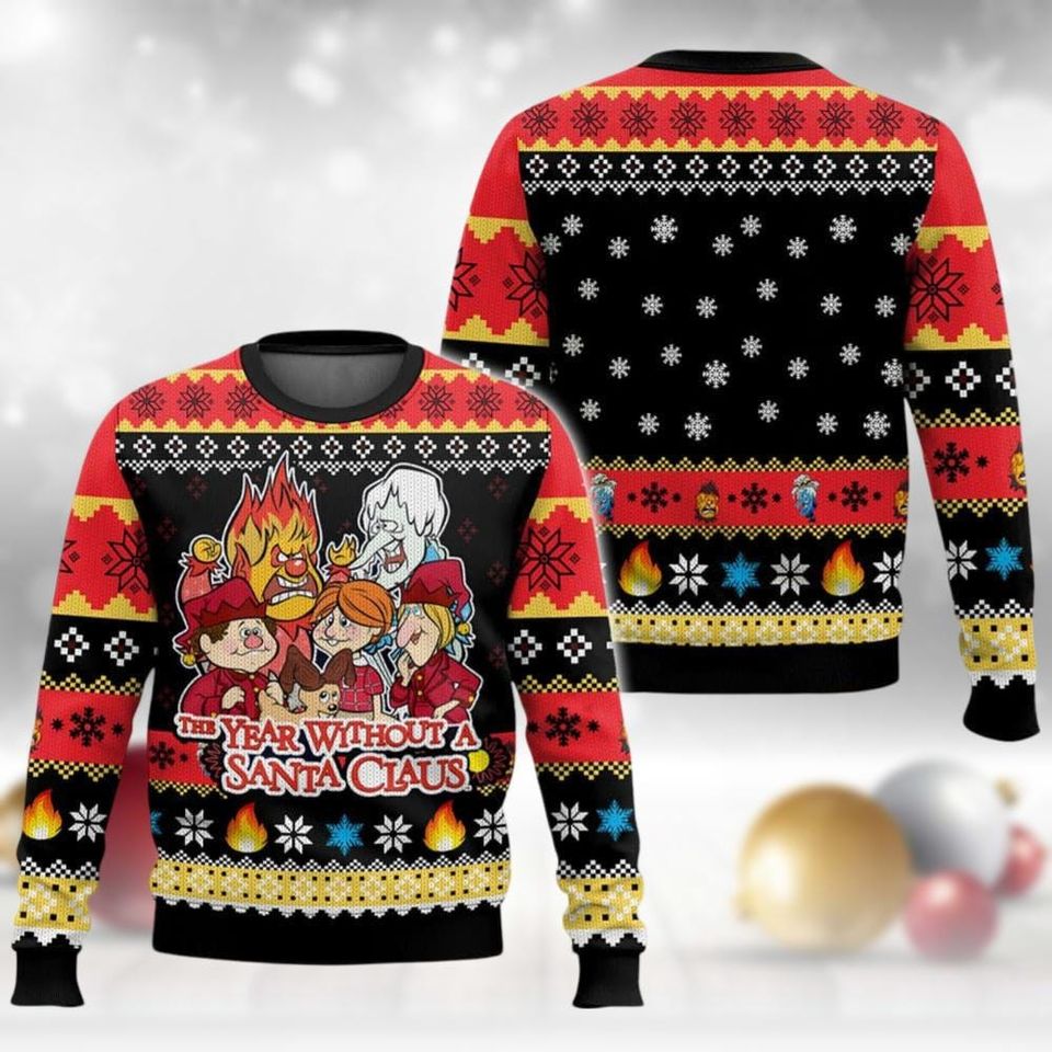 The Year Without a Santa Claus Sweater, Miser Brothers Ugly Christmas