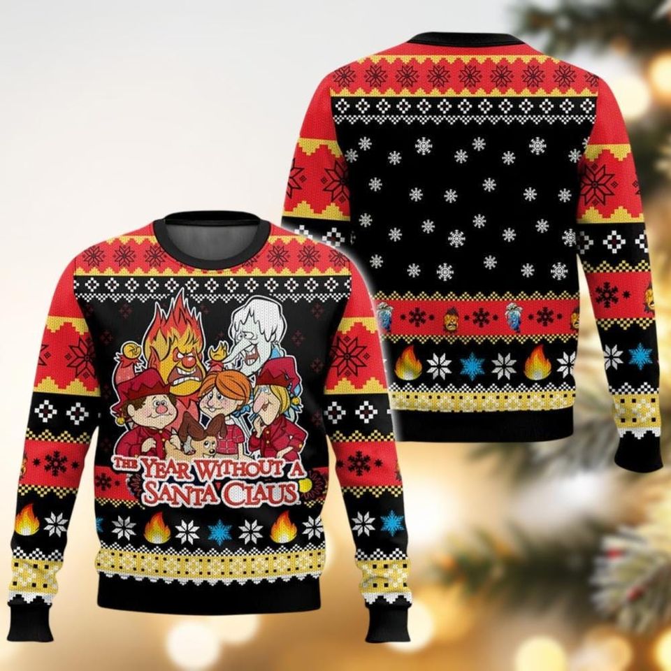 The Year Without Santa Claus Ugly Christmas Sweater, Miser Brothers