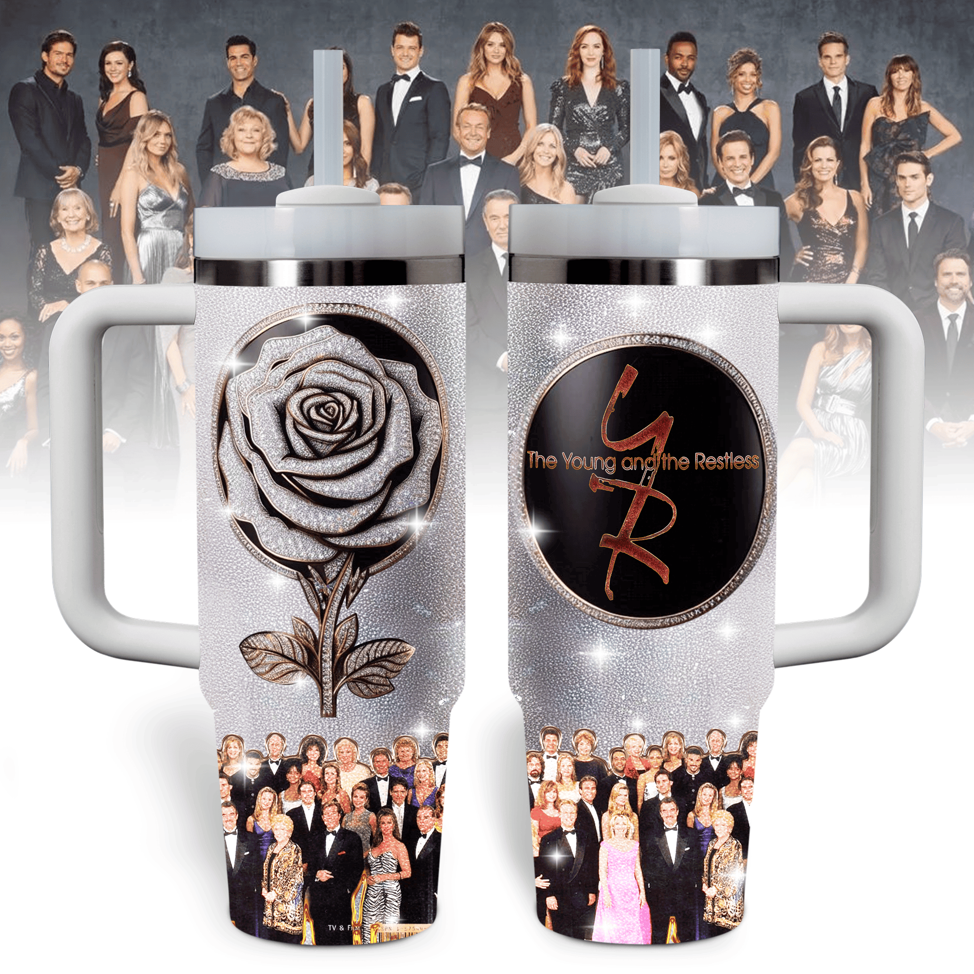 The Young And The Restless TV Series Custom Stanley Cup 40 oz 30 oz Tumbler With HandleTVC2301527