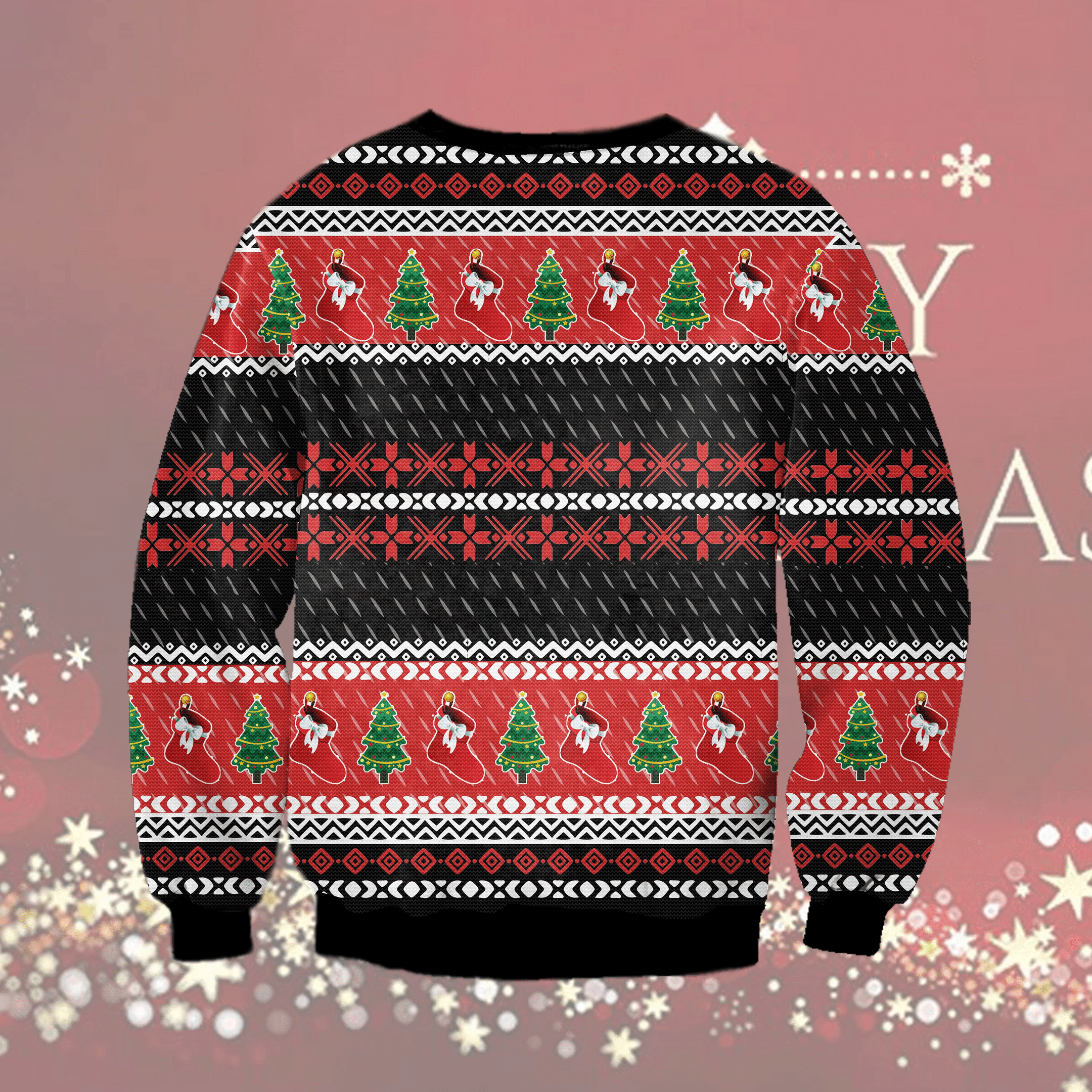 This Is My Ugly Christmas Sweater Adult 3D Funny Matching for family Sweatshirt - Image 2