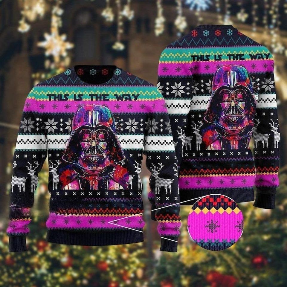 This Is The Way 3D Sweatshirt, Iconic Villain Ugly Christmas Sweater