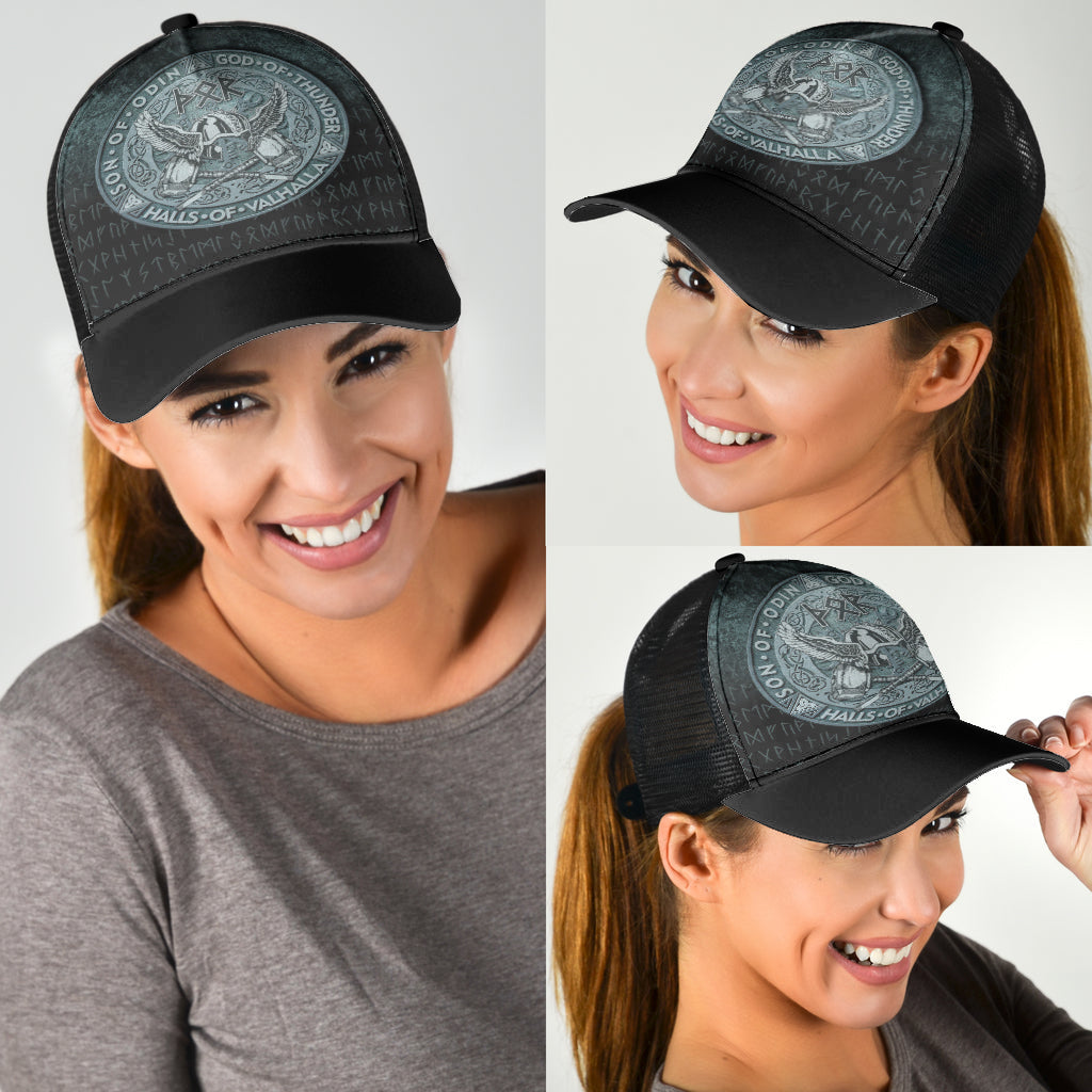 Thor God Of Thunder Mesh Back Cap Trucker Hats Custom Hats Gifts For Men & Women