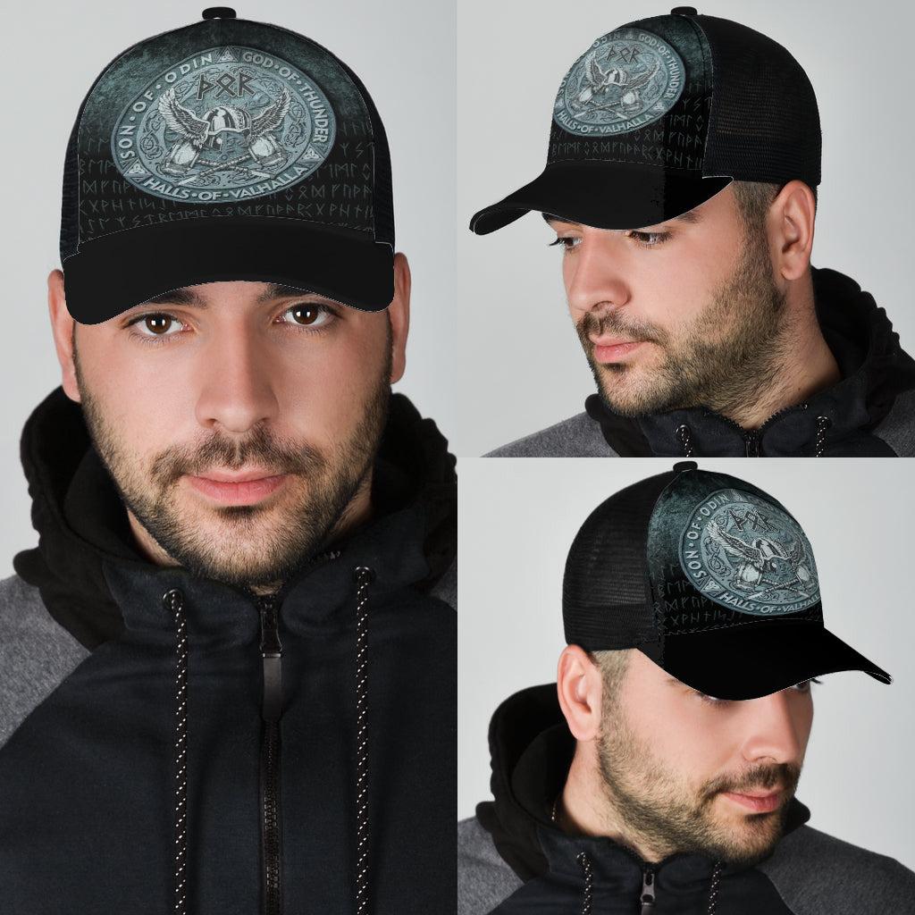 Thor God Of Thunder Mesh Back Cap Trucker Hats Custom Hats Gifts For Men & Women