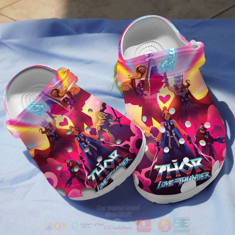 Thor: Love and Thunder Movie Crocs Crocband Clogs Shoes Comfortable For Men Women and Kids