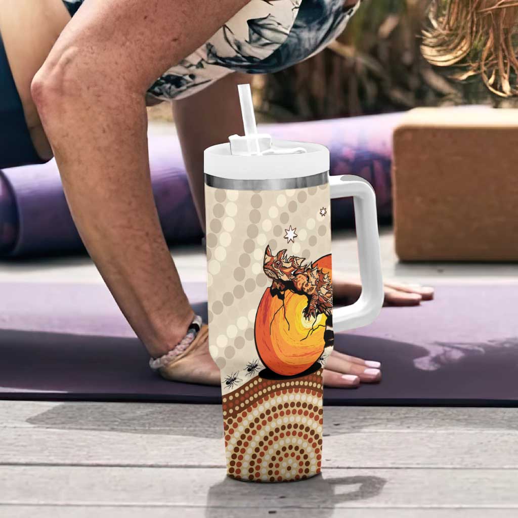 Thorny Devil Australia Baby Moloch Horridus With Ants – Aboriginal Art Custom Stanley Cup 40 oz 30 oz Tumbler With HandleTVC2301318 - Image 6