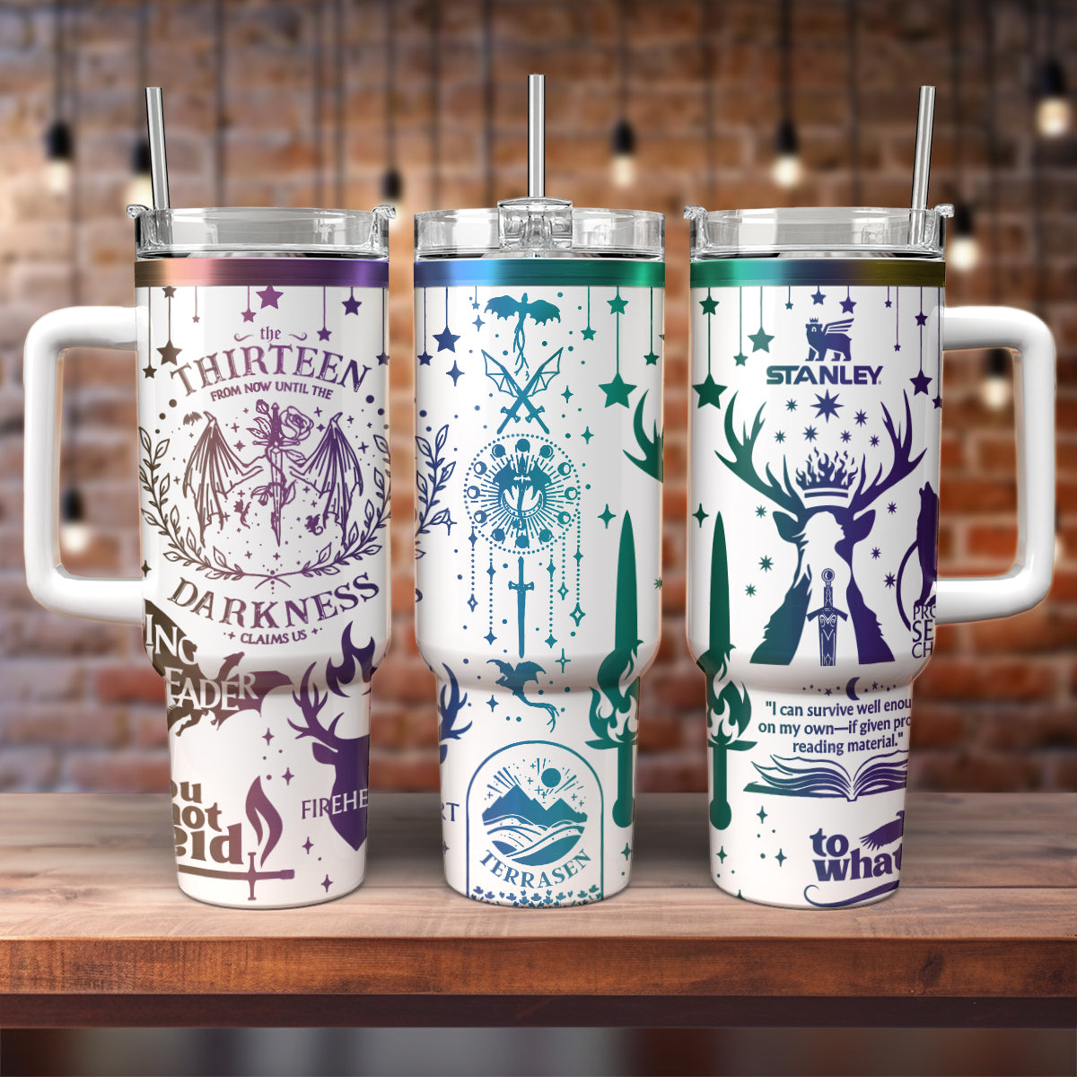 Throne Of Glass Book Custom Stanley Cup 40 oz 30 oz Tumbler With HandleTVC2301557