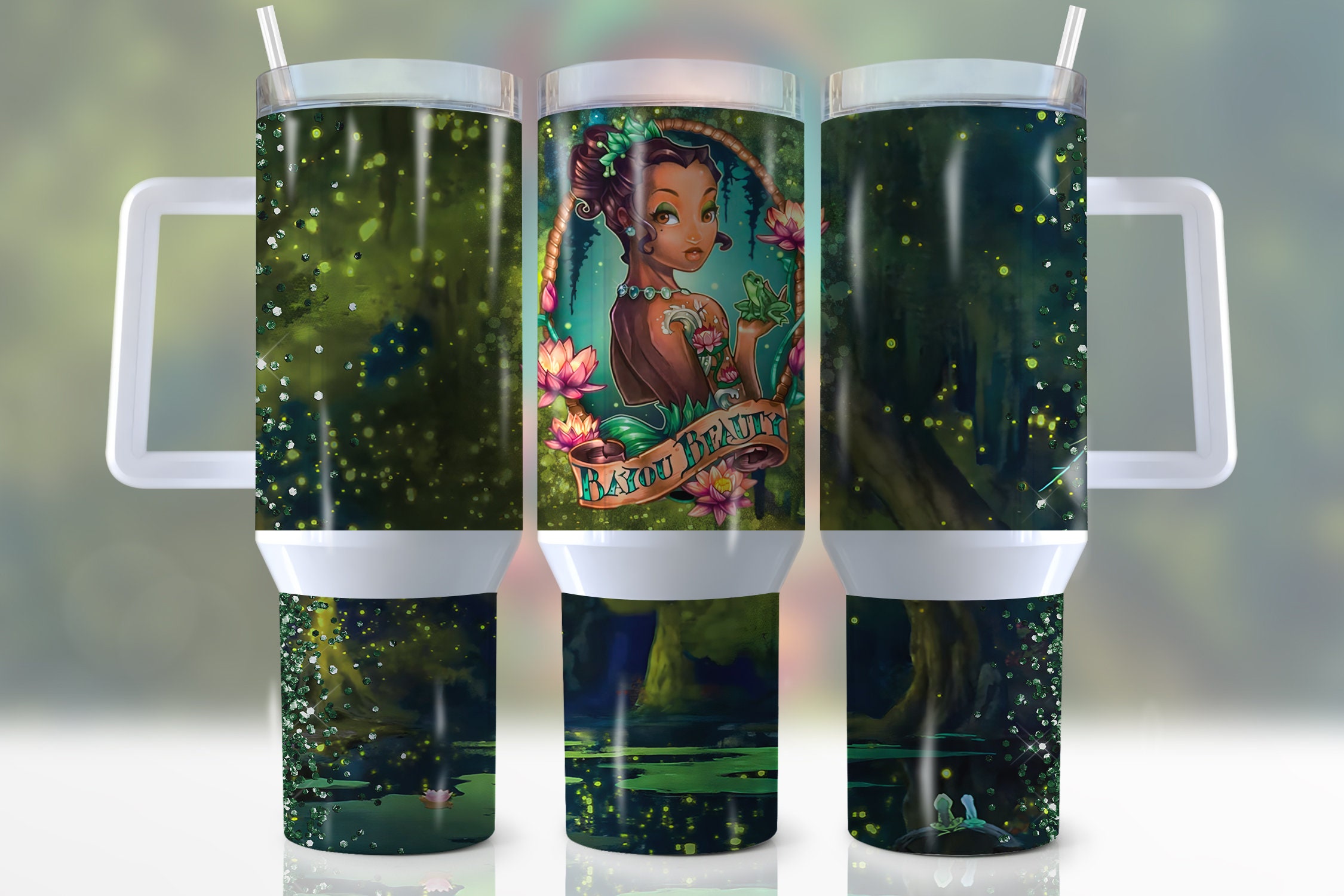 Tiana The Princess And The Frog Disney Cartoon Custom Stanley Cup 40 oz 30 oz Tumbler With HandleTVC2301942