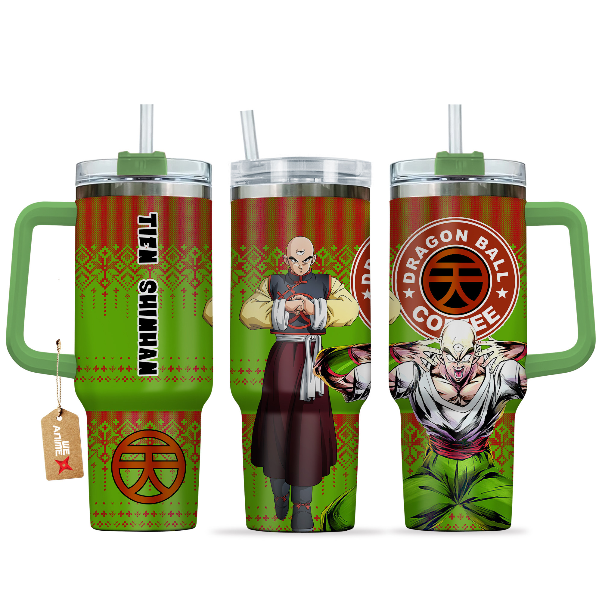Tien Shinhan Dragon Ball Z Anime Custom Stanley Cup 40 oz 30 oz Tumbler With HandleTVC2301161