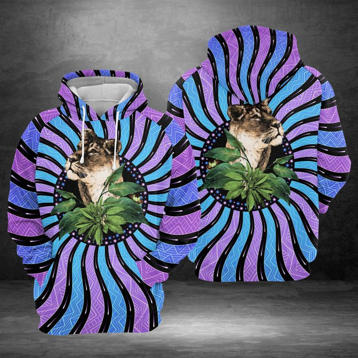 Tiger 3D All Over Print Hoodie, Zip Hoodie