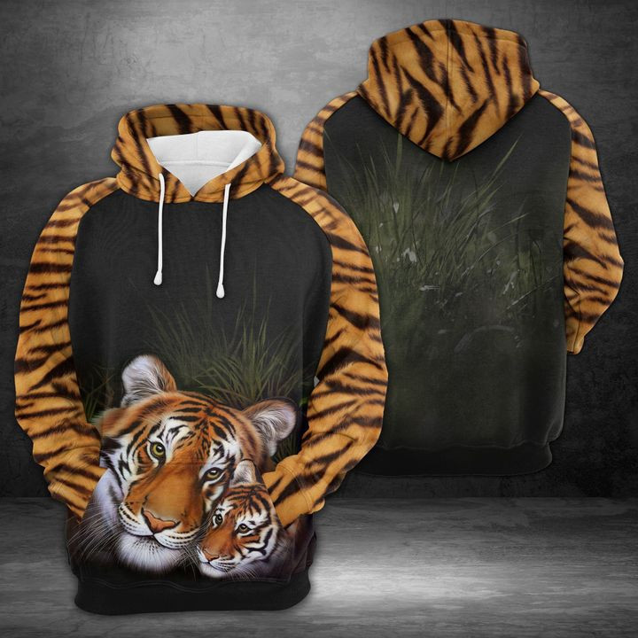 Tiger Family 3D All Over Print Hoodie, Zip Hoodie