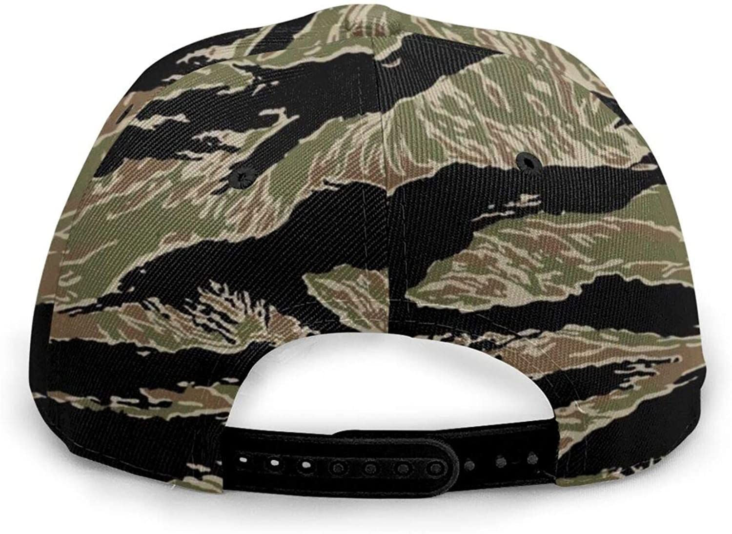 Tiger Stripe Camo 3D Adjustable Hat Classic Cap Trucker Hats Custom Hats Gifts For Men & Women