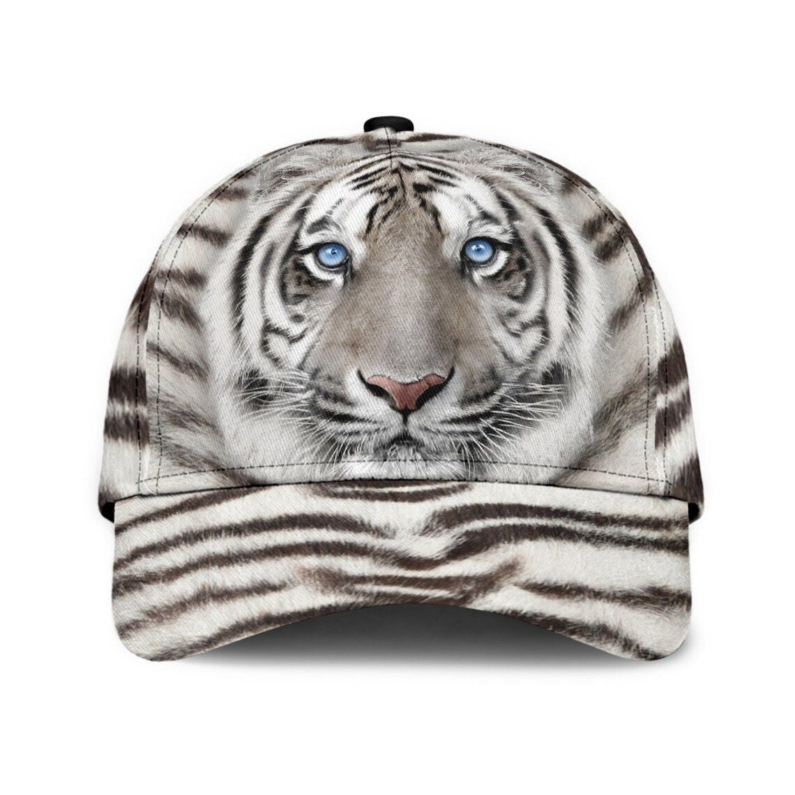 Tiger White Fur Classic Cap - Tiger hat - African Cap 3D Personalized Caps Trucker Hats Custom Hats Gifts For Men & Women