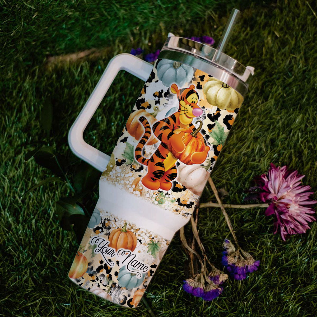 Tigger Winnie the Pooh Cartoon Custom Stanley Cup 40 oz 30 oz Tumbler With HandleTVC2301816 - Image 7