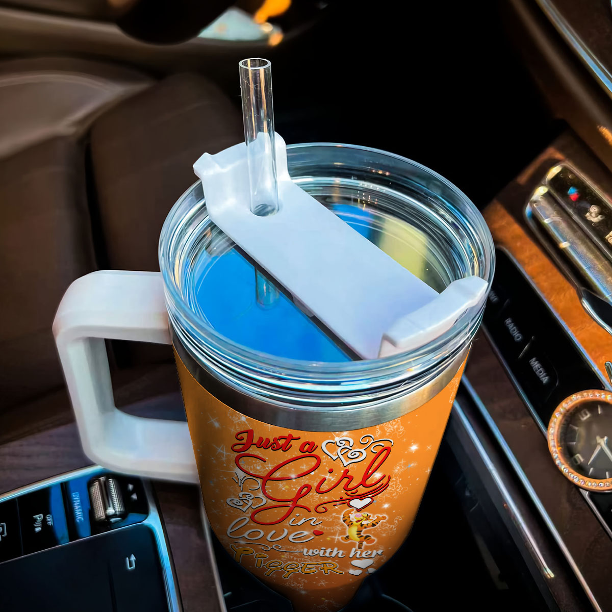 Tigger Winnie the Pooh Cartoon Custom Stanley Cup 40 oz 30 oz Tumbler With HandleTVC2301830 - Image 4