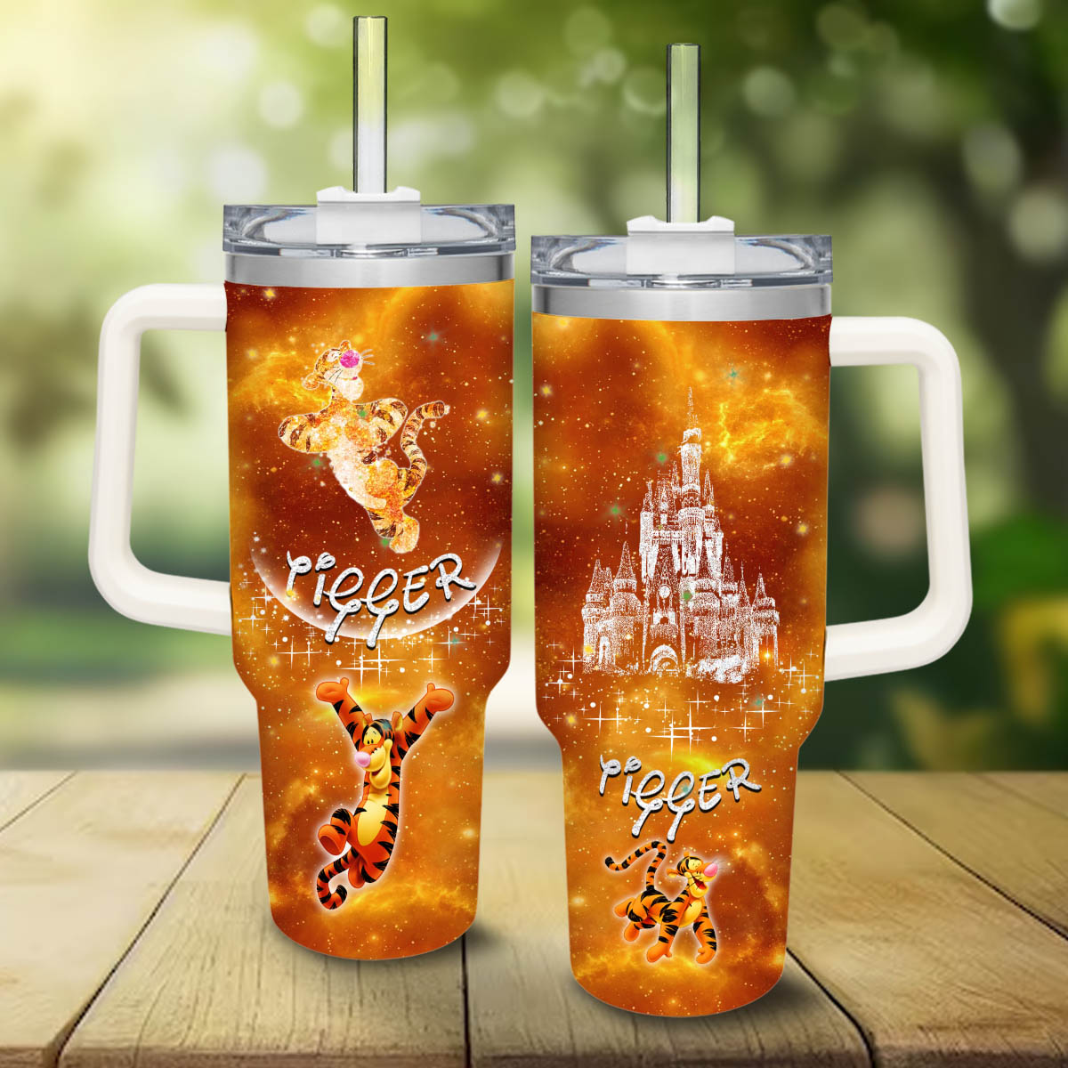 Tigger Winnie the Pooh Cartoon Custom Stanley Cup 40 oz 30 oz Tumbler With HandleTVC2301830