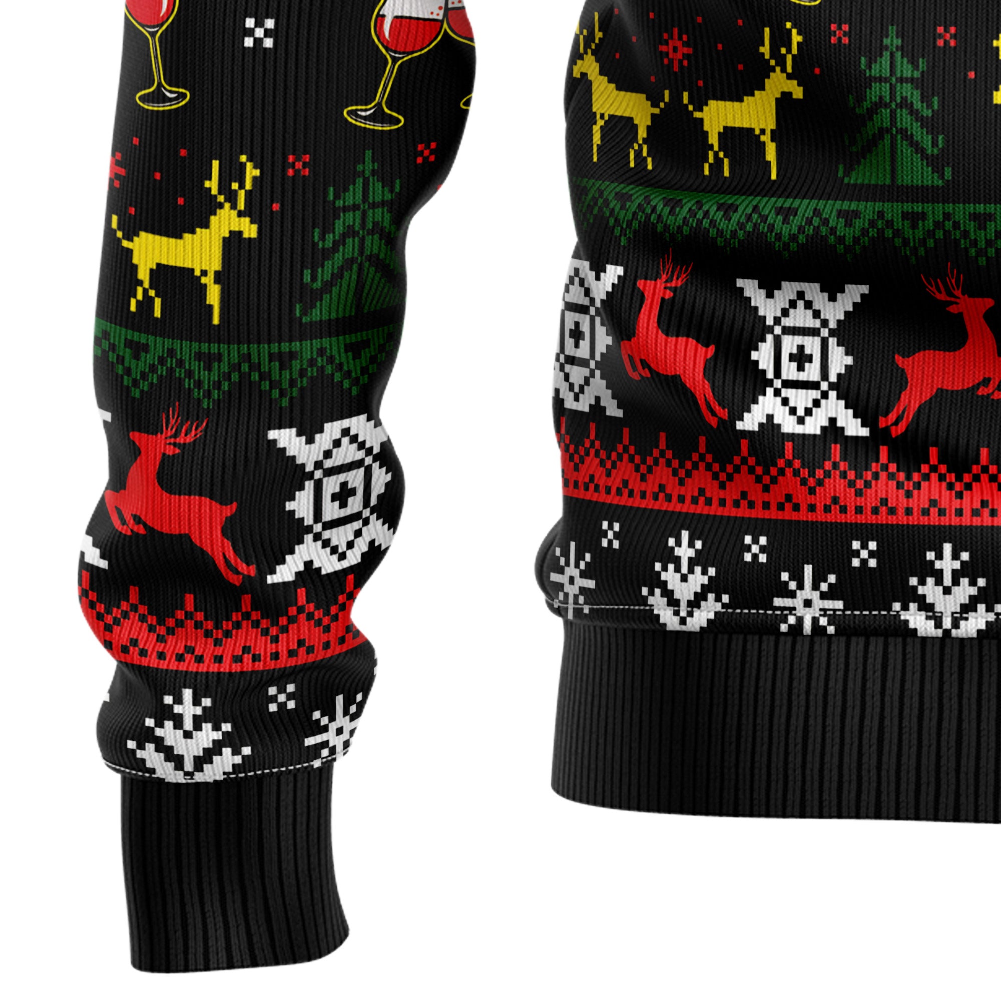 Time To Get Blitzened Ugly Christmas Sweater - Image 9