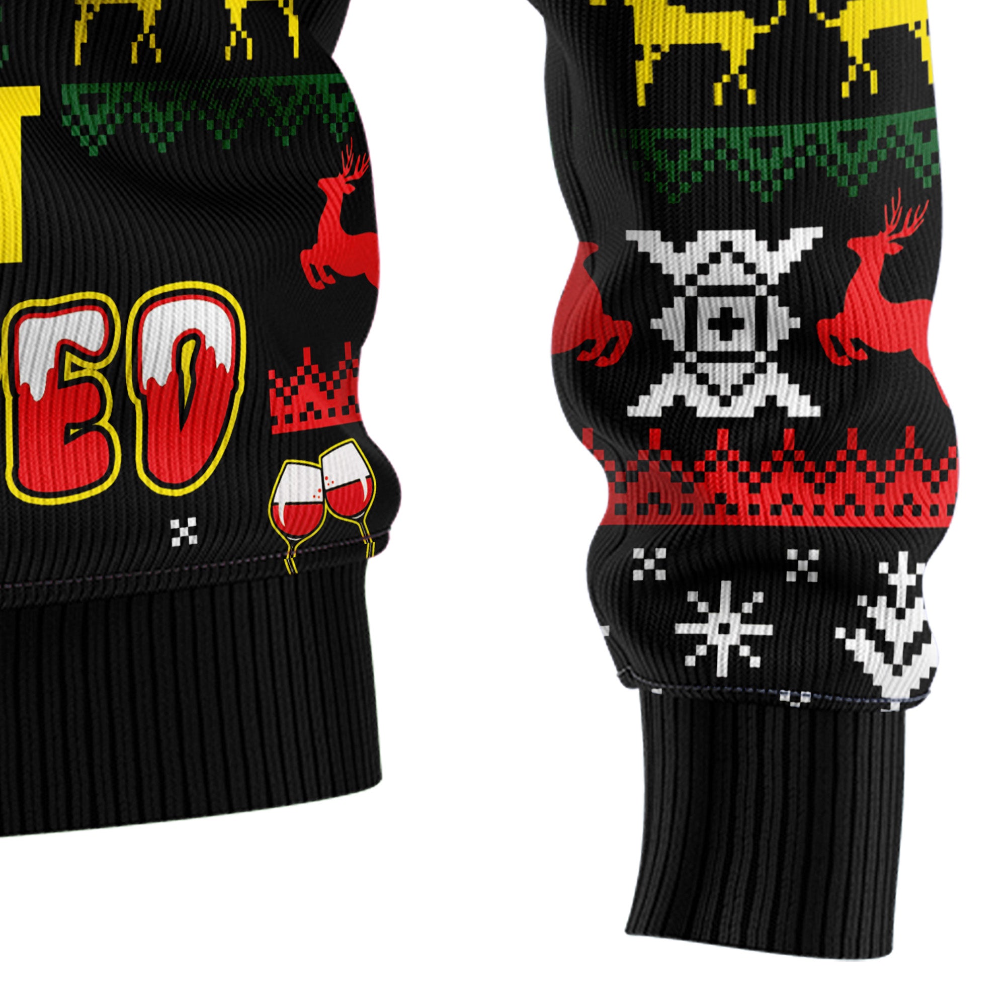 Time To Get Blitzened Ugly Christmas Sweater - Image 6
