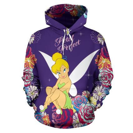 Tinker Bell 3D All Over Print Hoodie, Zip Hoodie