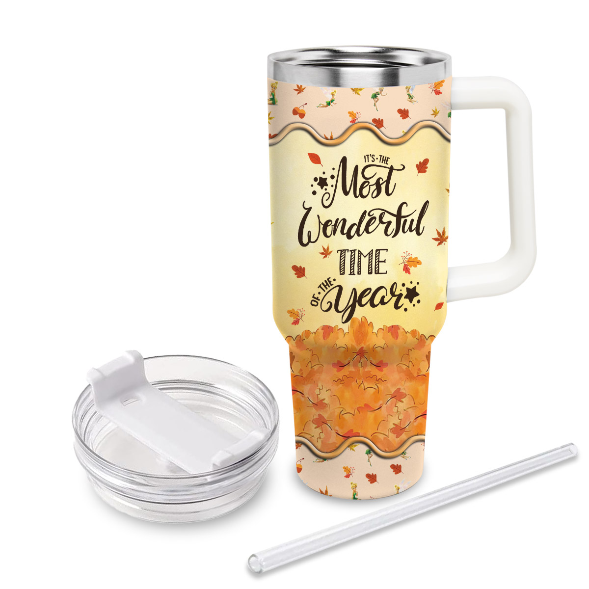 Tinker Bell Cartoon Custom Stanley Cup 40 oz 30 oz Tumbler With HandleTVC2301817 - Image 3