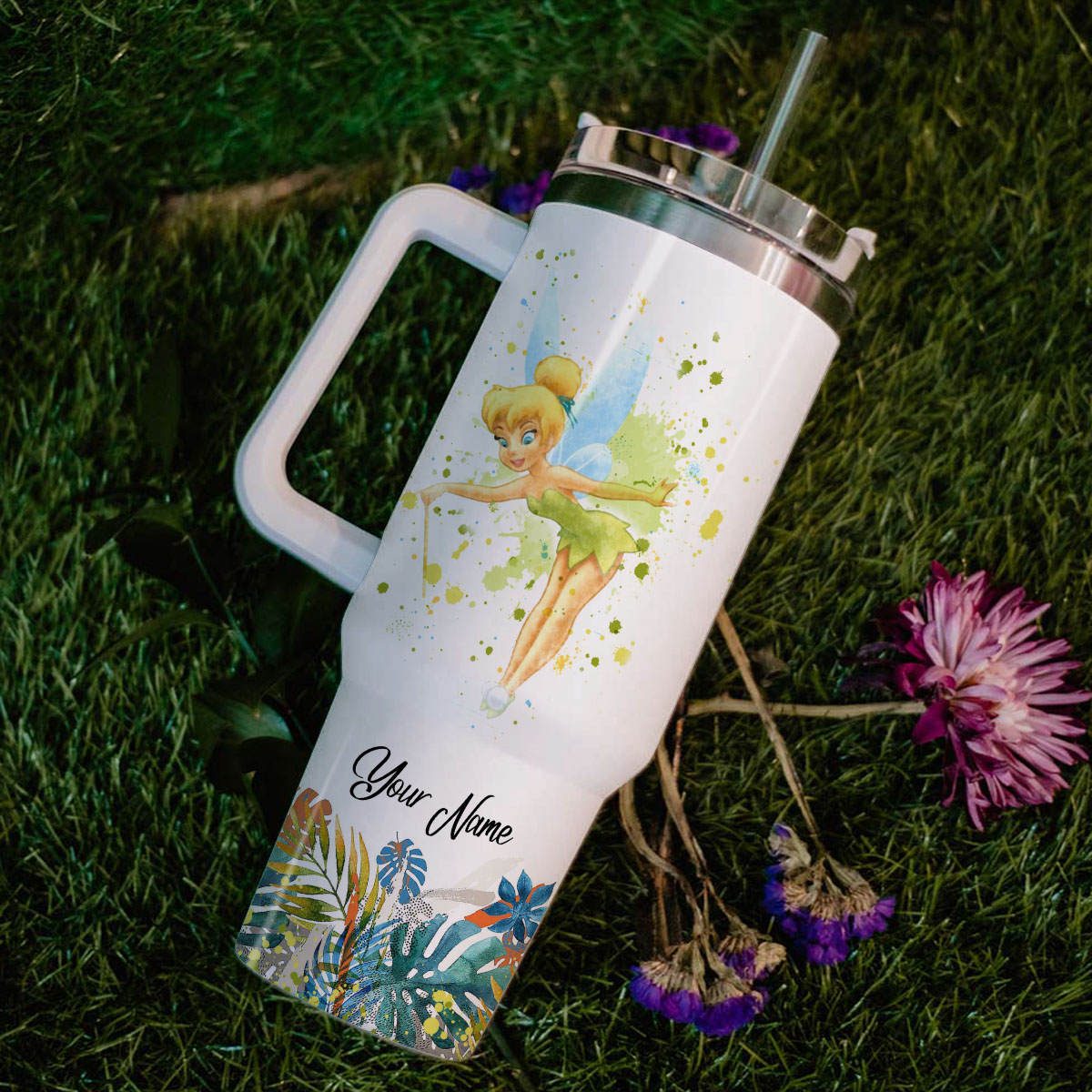 Tinker Bell Cartoon Custom Stanley Cup 40 oz 30 oz Tumbler With HandleTVC2301829 - Image 6