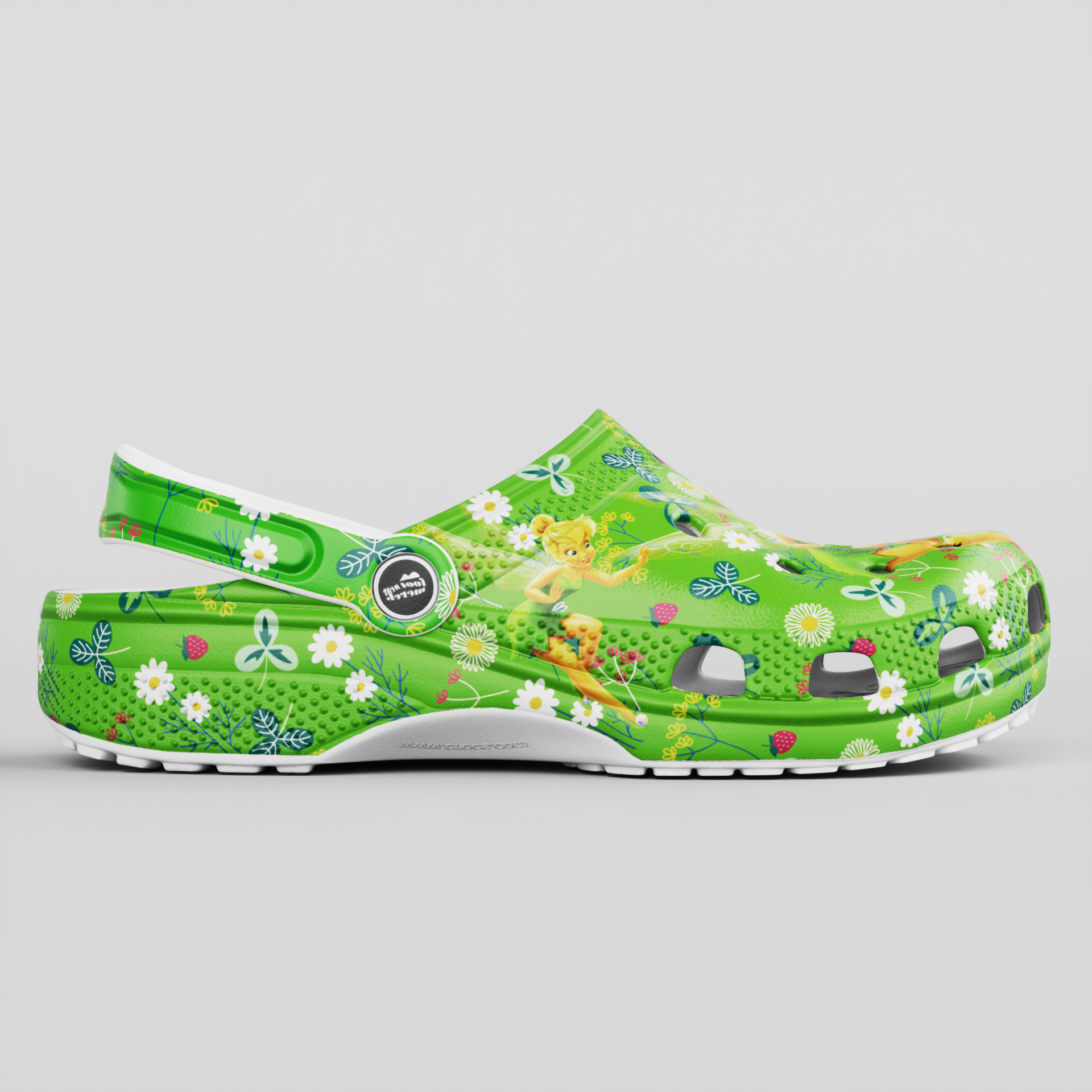 Tinkerbell Garden Fairy Clog Shoes for Women Men Kids