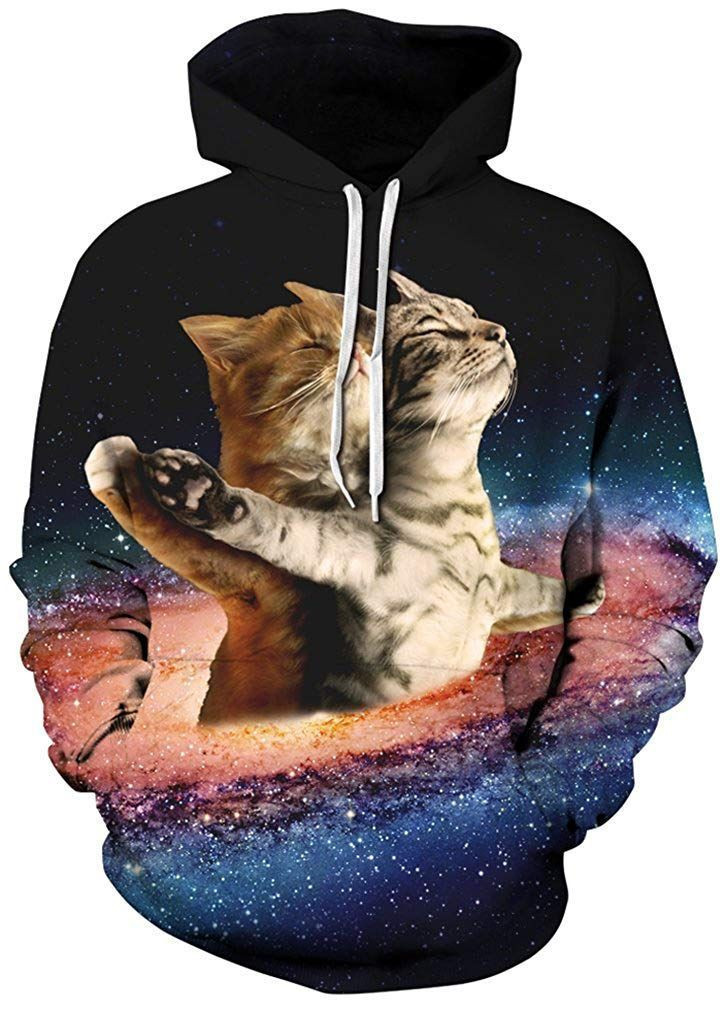 Titanic star cat 3D All Over Print Hoodie, Zip Hoodie