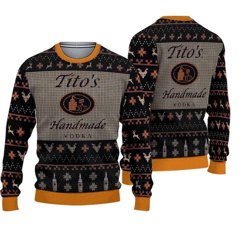 TitoÃ¢â‚¬â„¢s Vodka Ugly Christmas Sweater