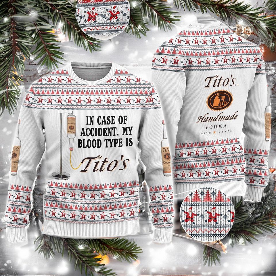 Tito's Christmas Sweater, Tito Handmade Sweater