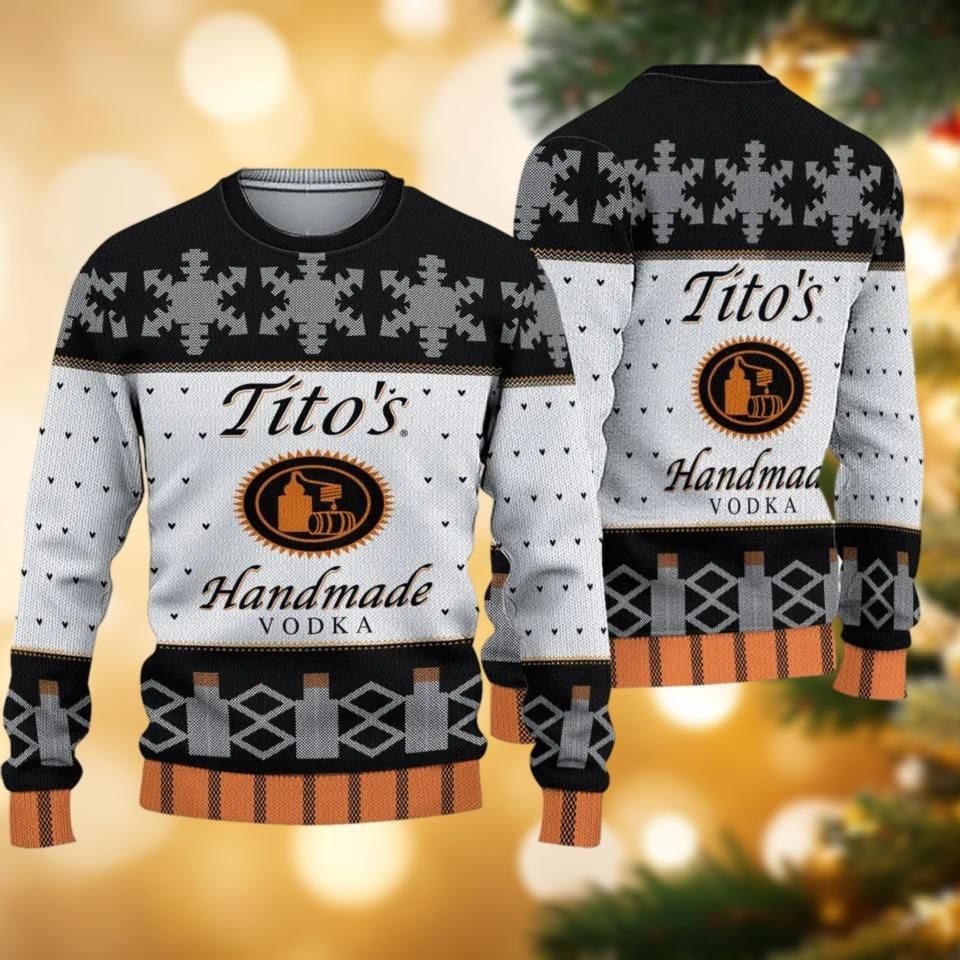Tito's Handmade Vodka Christmas Sweater