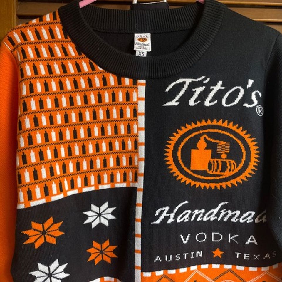 Titos Handmade Vodka Sweatshirt Ugly Christmas Sweater - Image 5