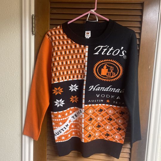 Titos Handmade Vodka Sweatshirt Ugly Christmas Sweater - Image 13