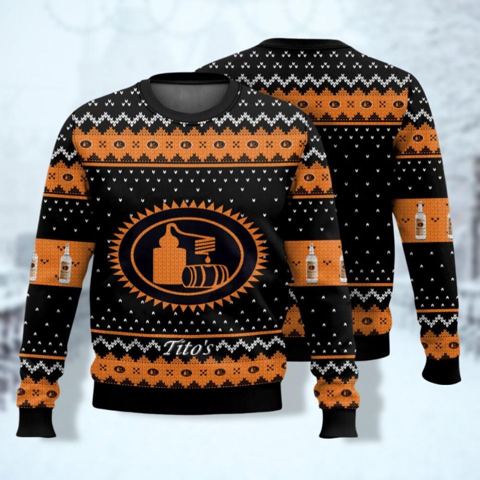 Titos Vodka Sweater Shirt, Vodka Lover Shirt, Titos Xmas Sweater