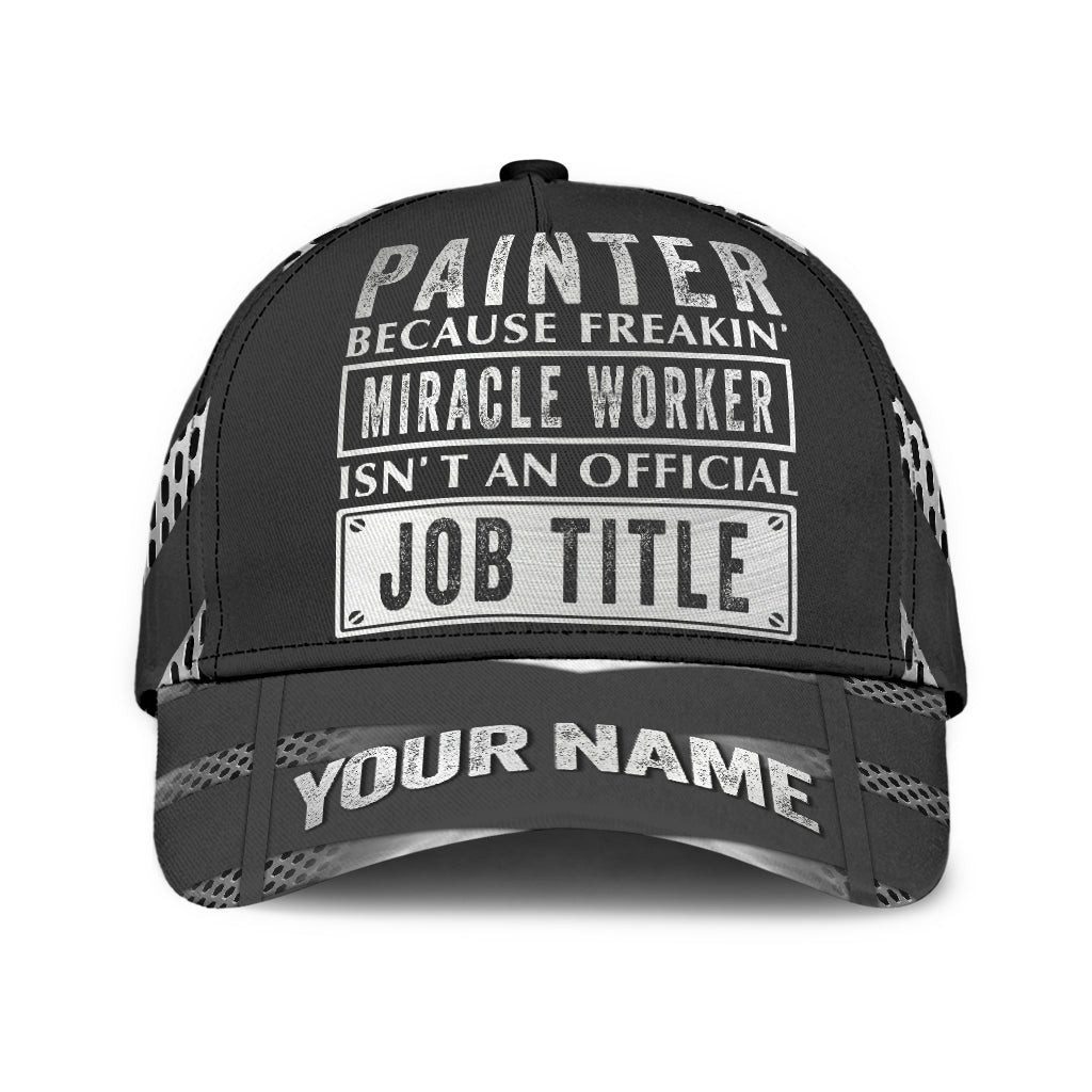 Tmarctee Painter Customized Name Classic Cap PD Trucker Hats Custom Hats Gifts For Men & Women