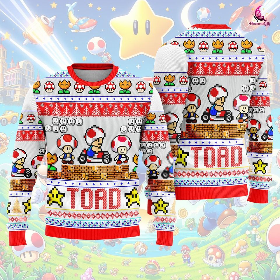 Toad Ugly Christmas Sweater