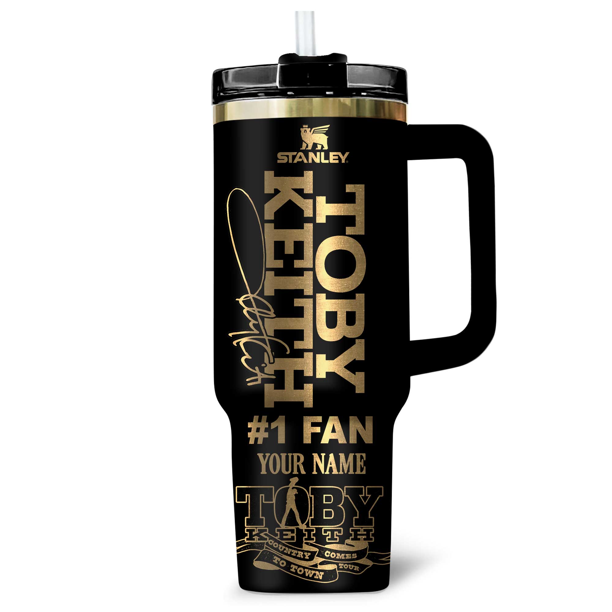 Toby Keith Music Custom Stanley Cup 40 oz 30 oz Tumbler With HandleTVC2301177 - Image 4