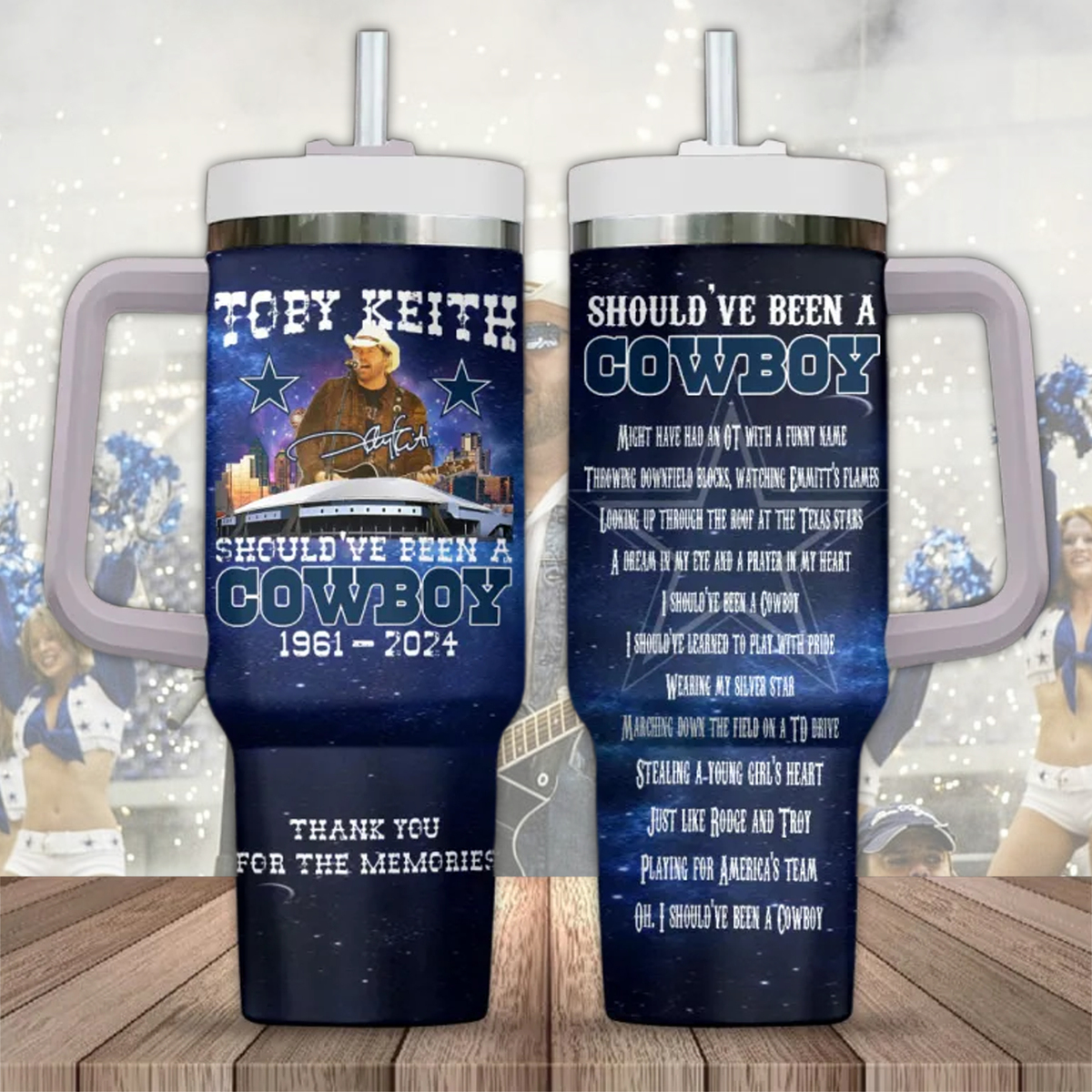 Toby Keith Music Custom Stanley Cup 40 oz 30 oz Tumbler With HandleTVC2301280