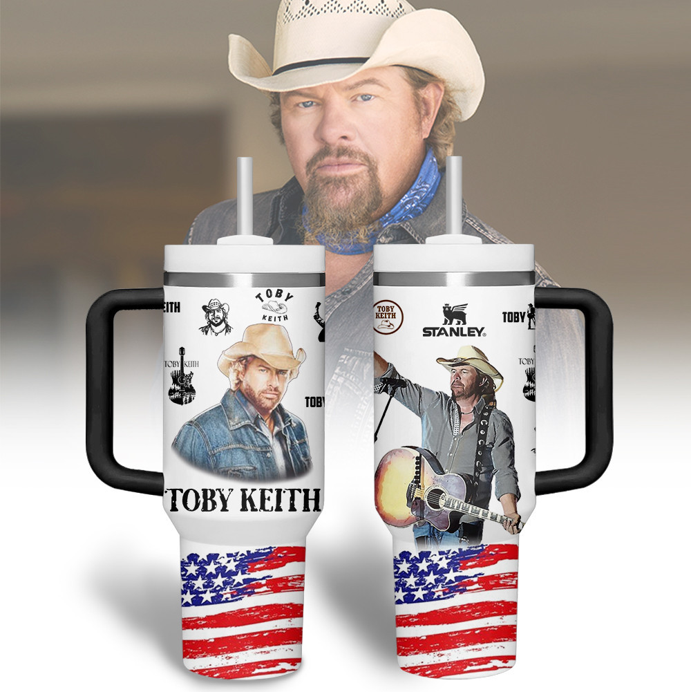 Toby Keith Music Custom Stanley Cup 40 oz 30 oz Tumbler With HandleTVC2301335