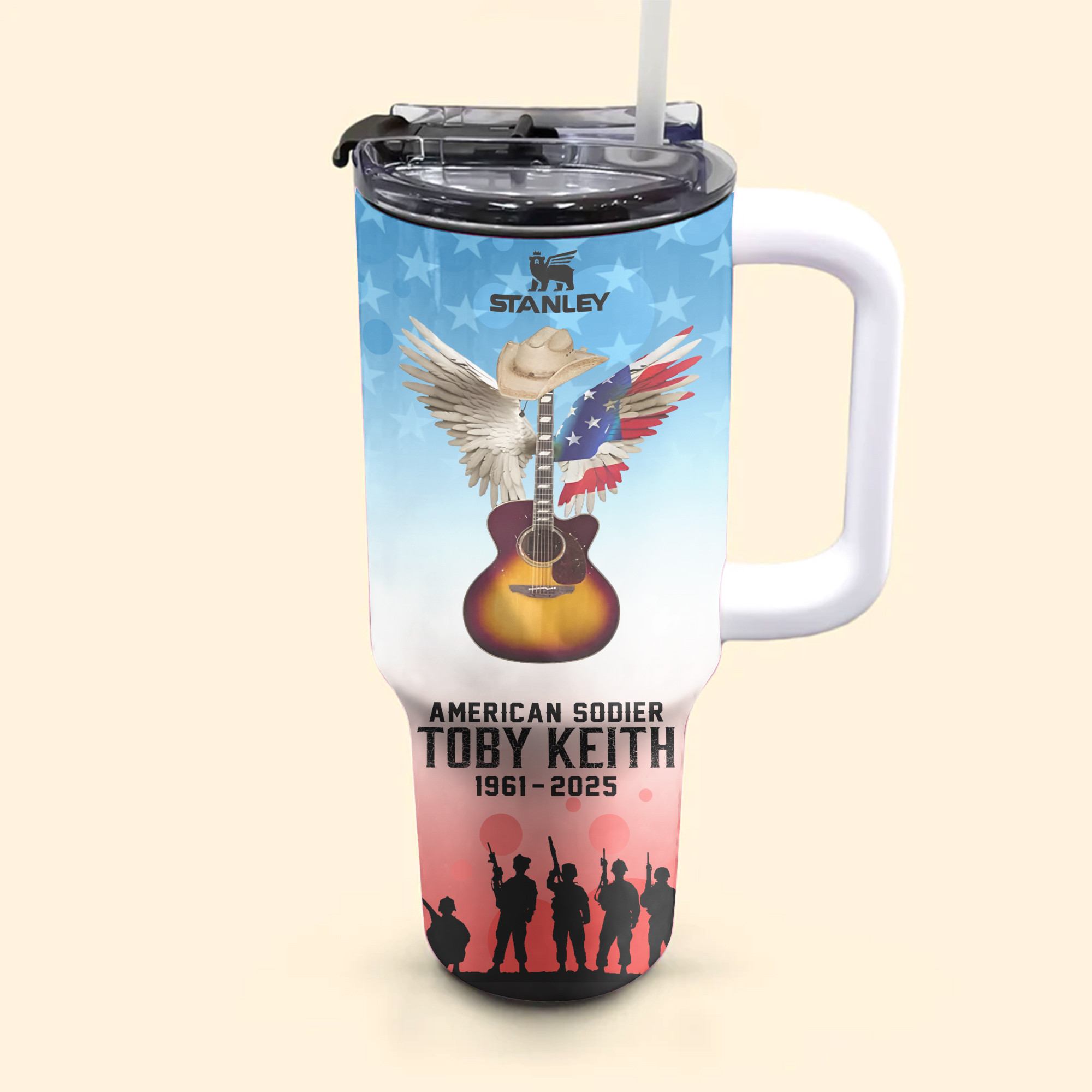 Toby Keith Music Custom Stanley Cup 40 oz 30 oz Tumbler With HandleTVC2301344 - Image 4