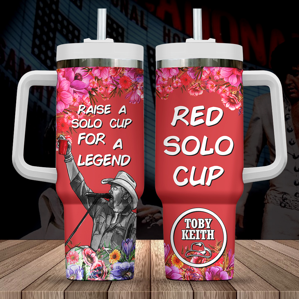 Toby Keith Music Custom Stanley Cup 40 oz 30 oz Tumbler With HandleTVC2301717