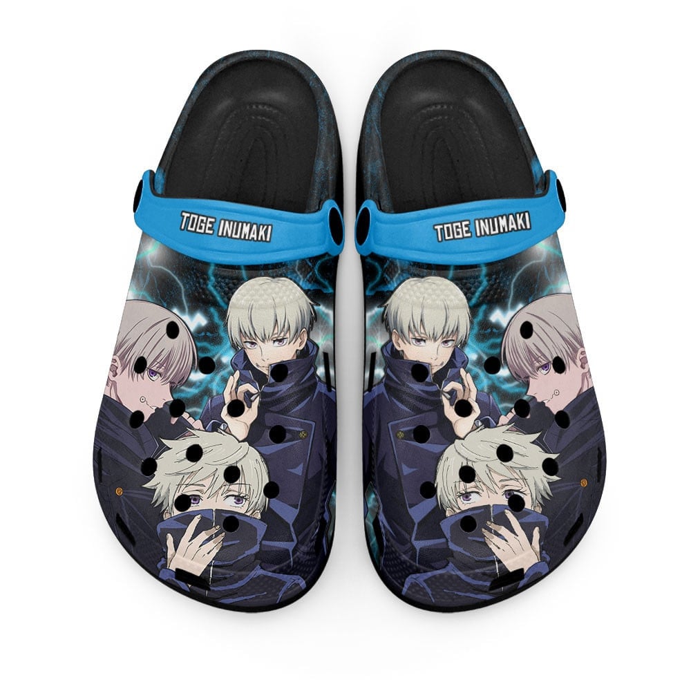 Toge Inumaki Jujutsu Kaisen Anime Crocs Crocband Clogs Shoes Comfortable For Men Women and Kids