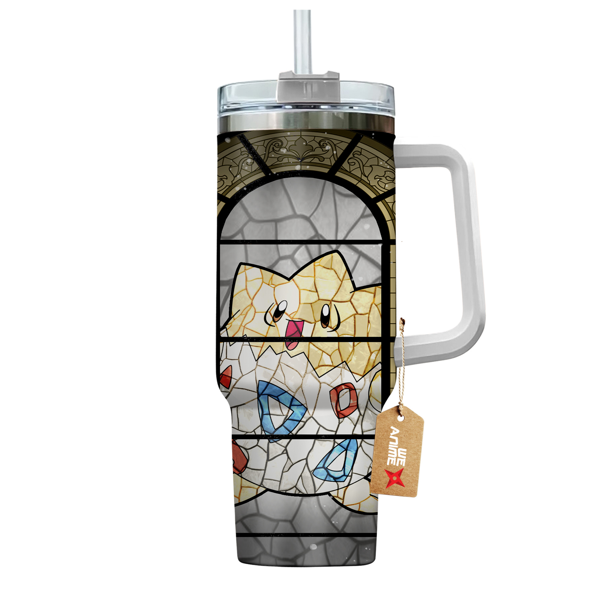Togepi Pokemon Anime Custom Stanley Cup 40 oz 30 oz Tumbler With HandleTVC2301136 - Image 4