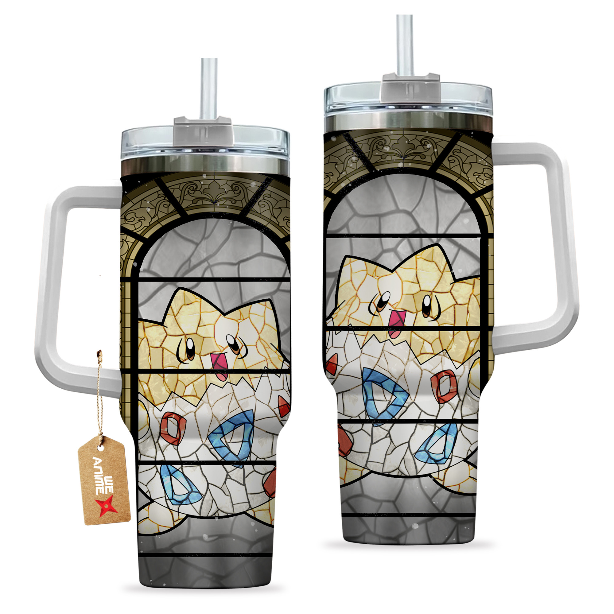 Togepi Pokemon Anime Custom Stanley Cup 40 oz 30 oz Tumbler With HandleTVC2301136 - Image 2