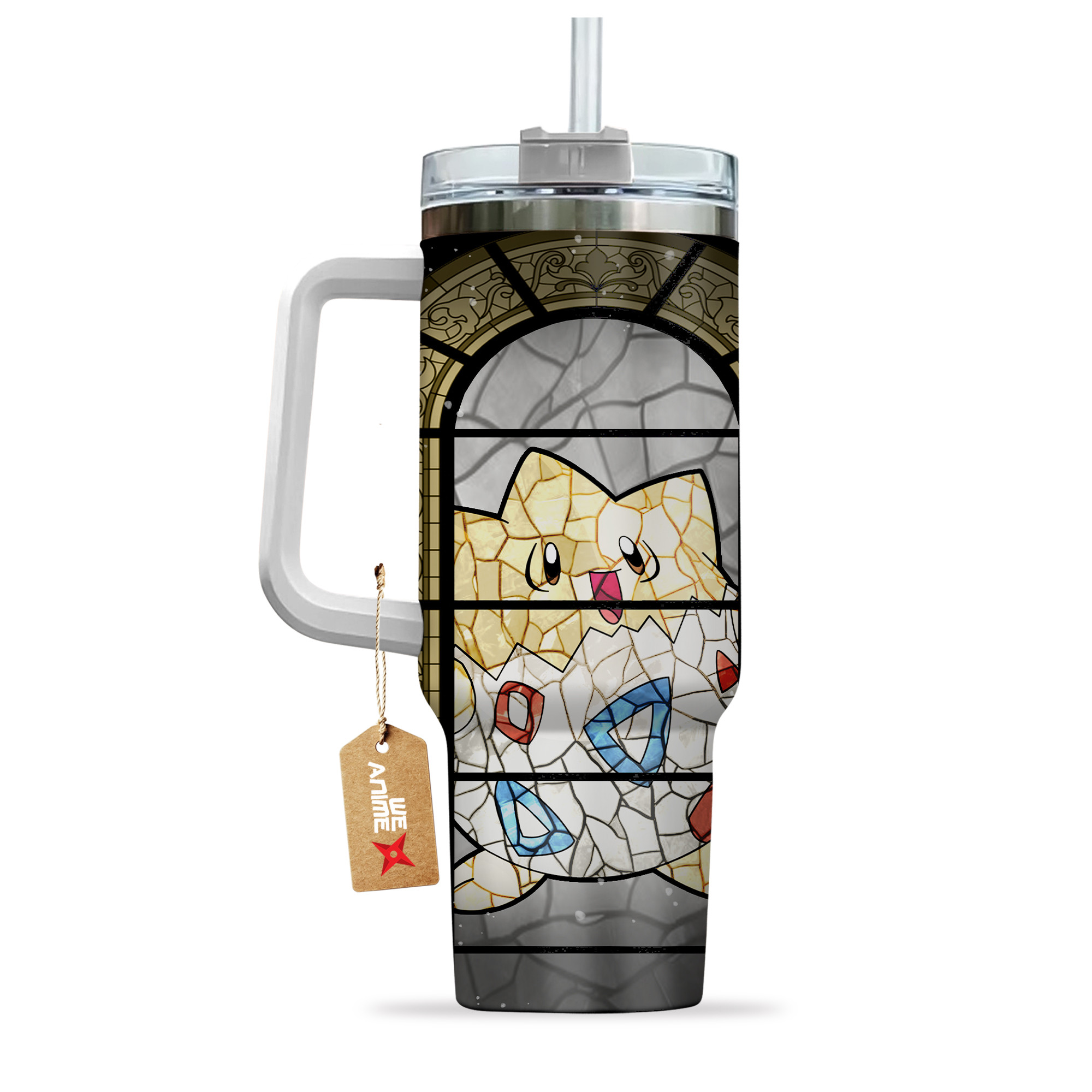 Togepi Pokemon Anime Custom Stanley Cup 40 oz 30 oz Tumbler With HandleTVC2301136 - Image 3