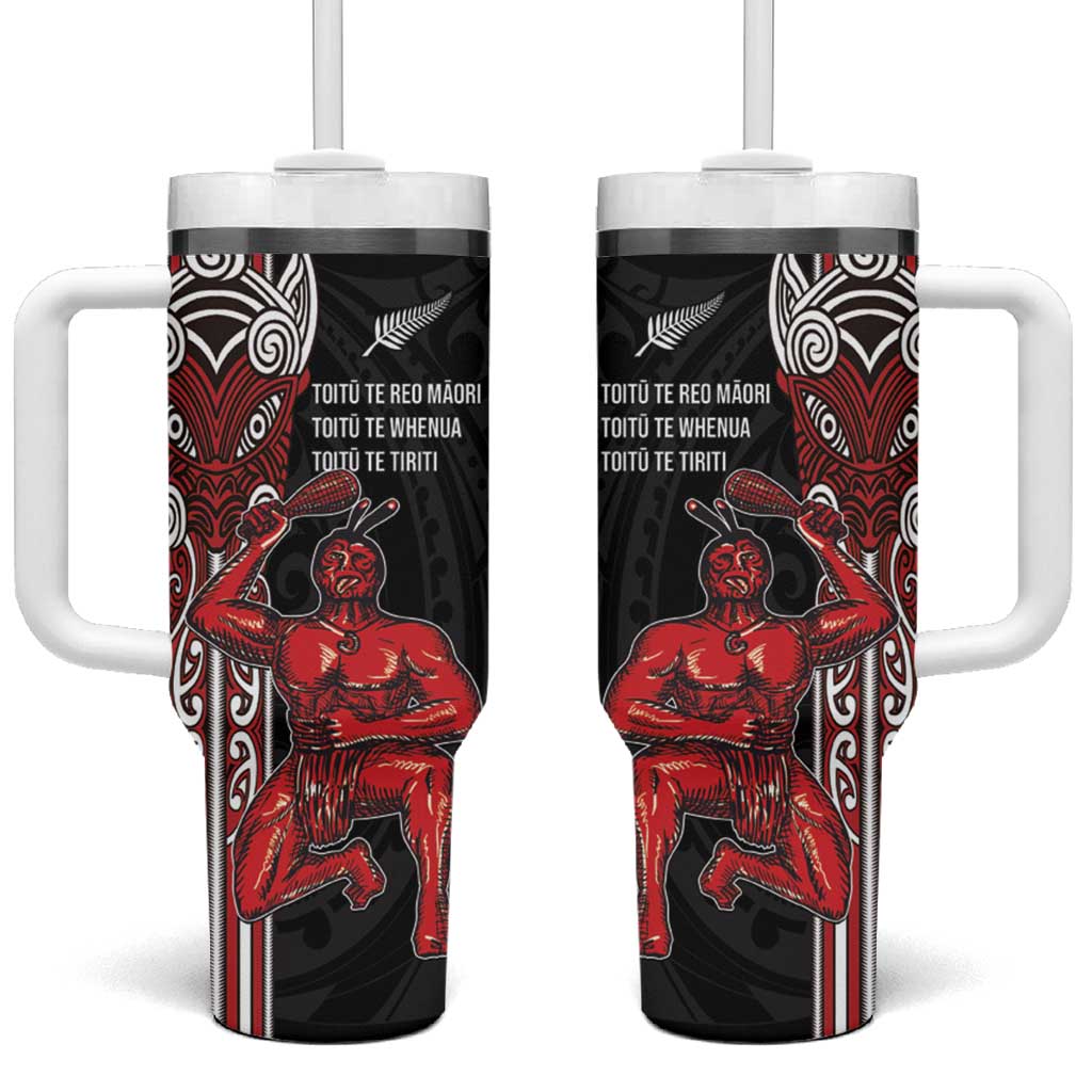 Toitu Te Reo Maori Toitu Te Whenua Custom Stanley Cup 40 oz 30 oz Tumbler With HandleTVC2301403