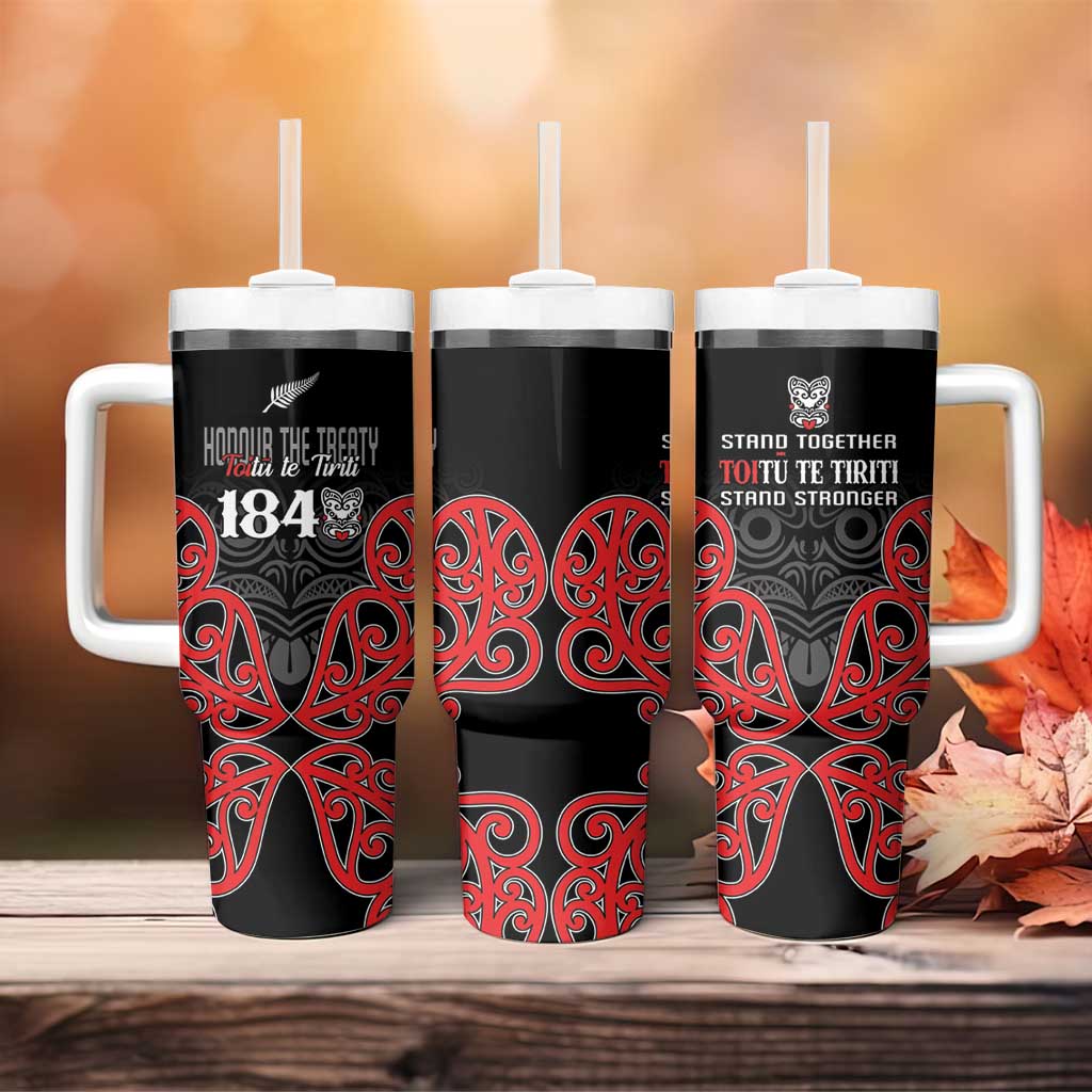 Toitu Te Tiriti 1840 Aotearoa Stand Together Stand Stronger Custom Stanley Cup 40 oz 30 oz Tumbler With HandleTVC2301319