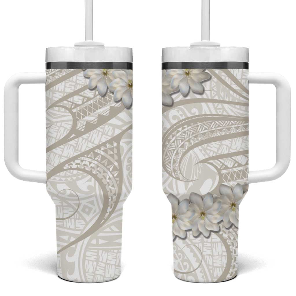 Tokelau Gardenia Thunbergia Polynesian Art Custom Stanley Cup 40 oz 30 oz Tumbler With HandleTVC2301399
